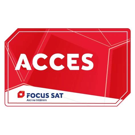 cod smart card focus sat|reîncarcare focus sat card.